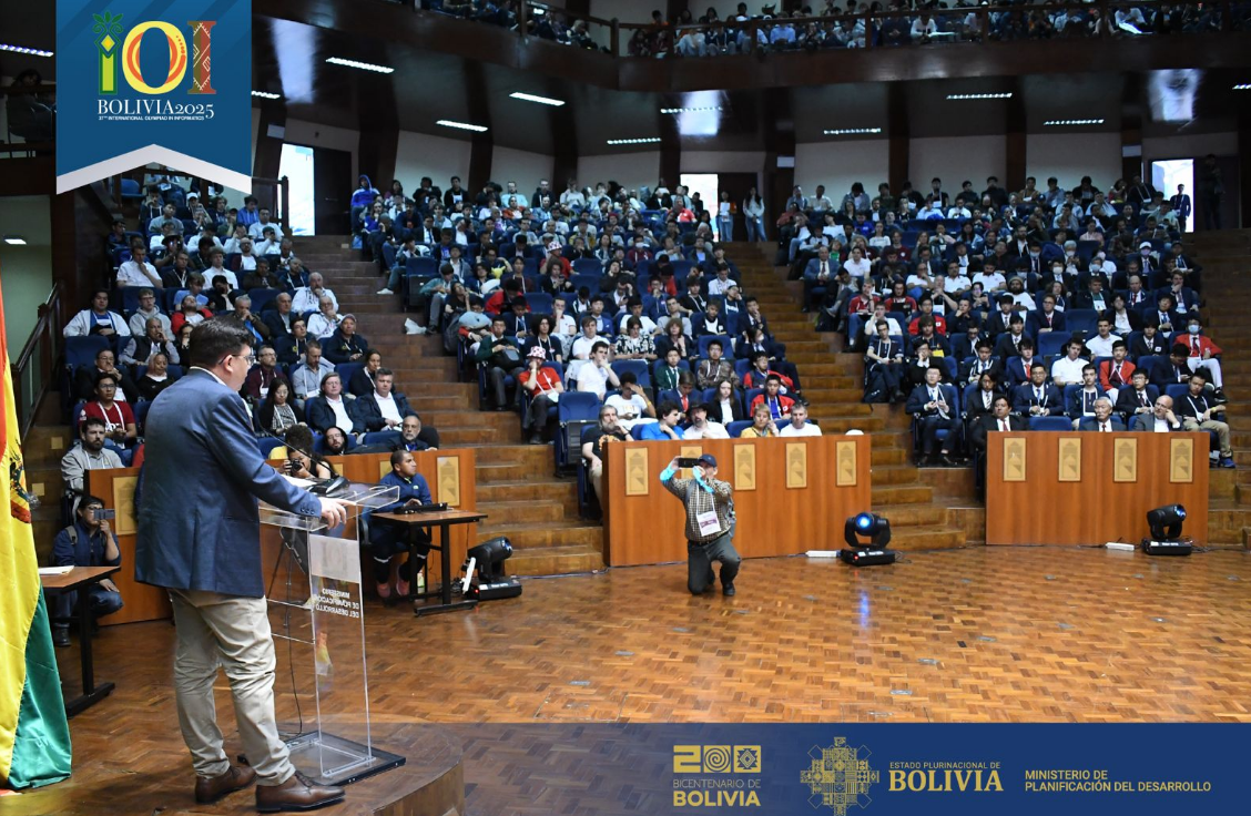 IOI 2025 Bolivia - Evento Internacional